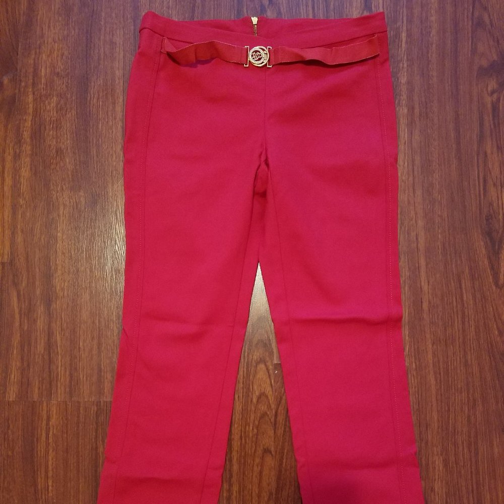 VDP Italian Red Pants Size 40